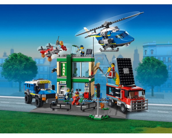 60317 Lego City Полицейская погоня в банке