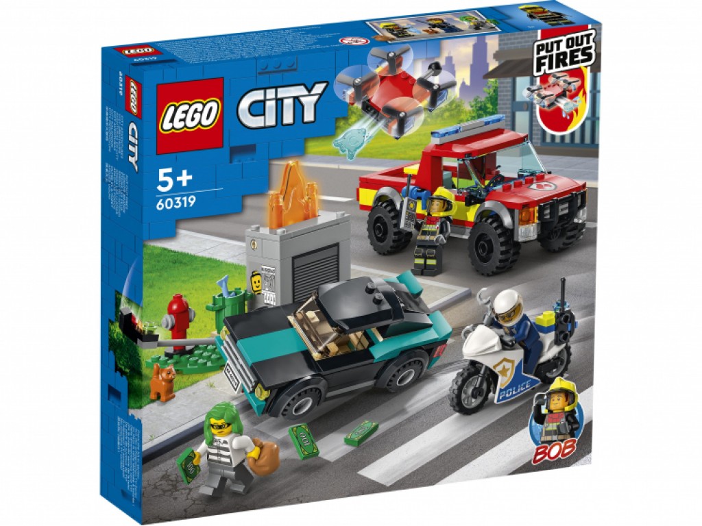 60319 Lego City Пожарная бригада и полицейская погоня