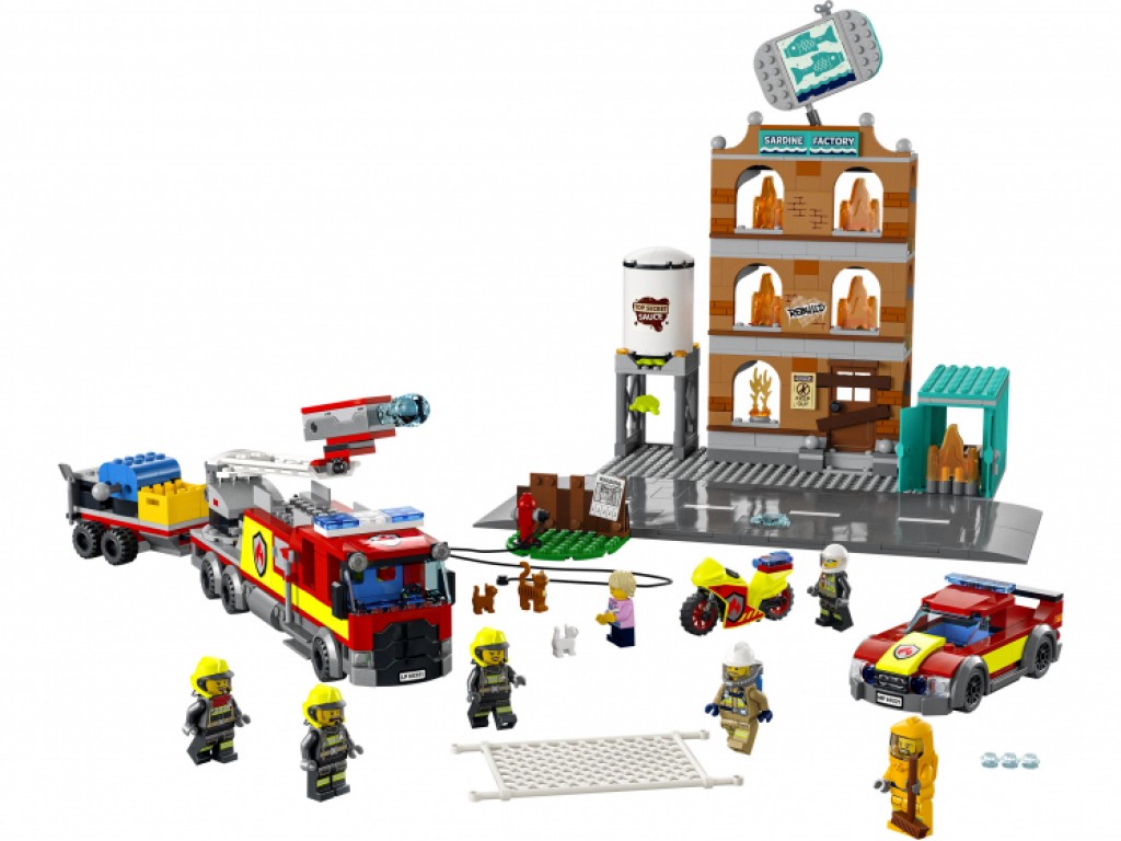 60321 Lego City Пожарная команда