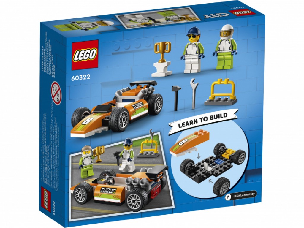 60322 Lego City Гоночный автомобиль