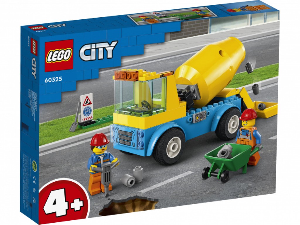 60325 Lego City Бетономешалка