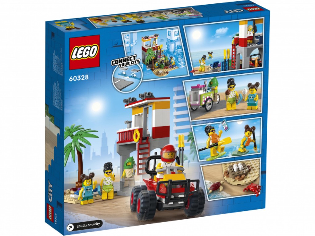 60328 Lego City Пост спасателей на пляже