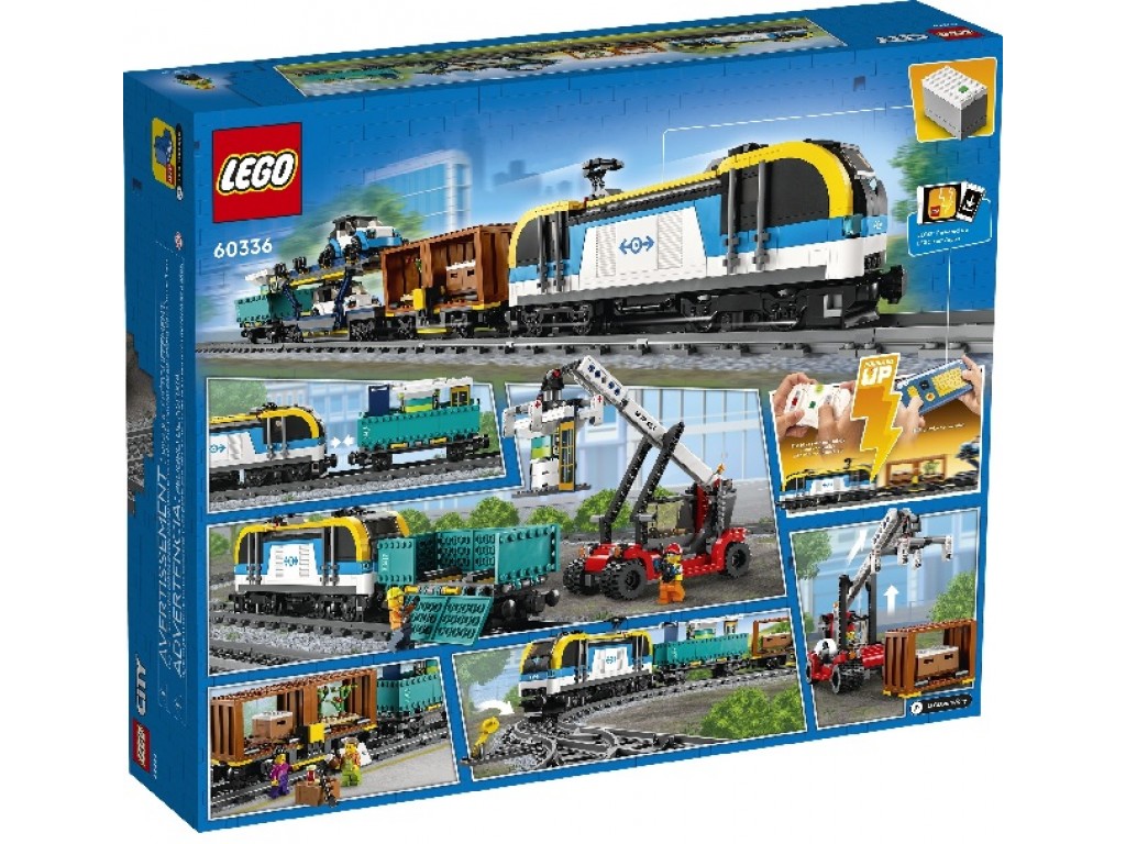 60336 Lego City Товарный поезд