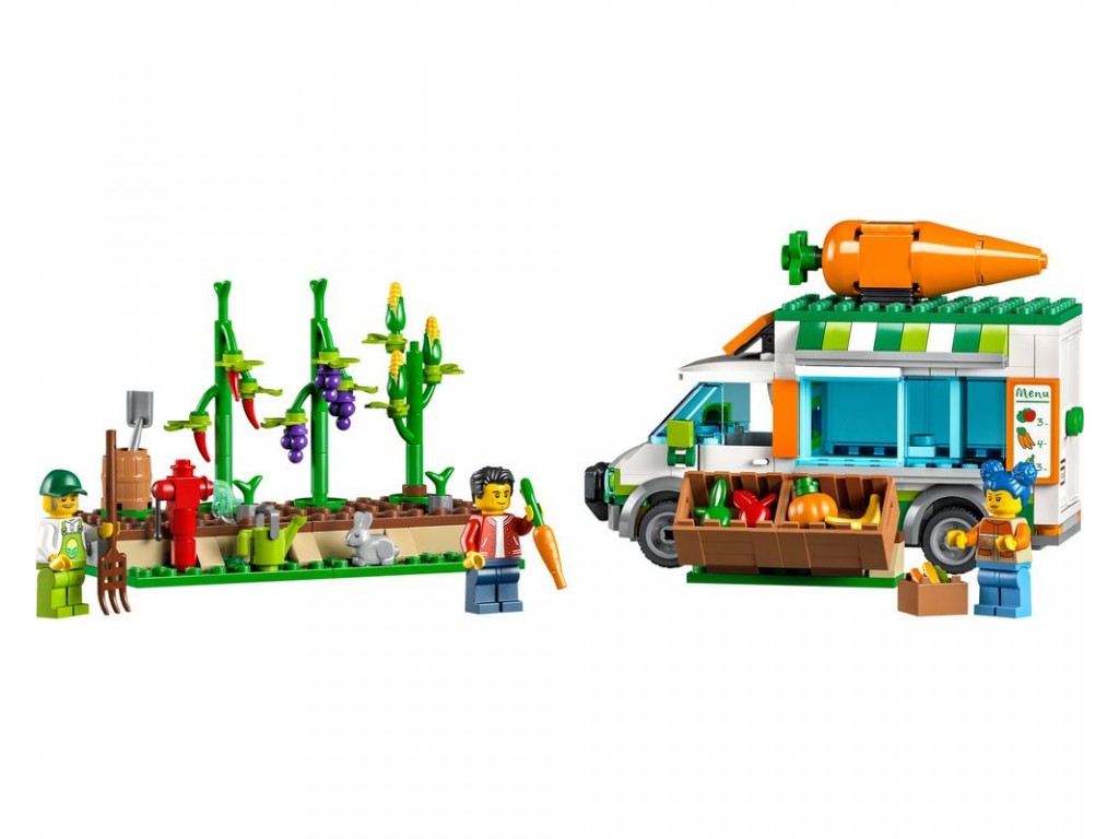 60345 Lego City Грузовик для доставки овощей
