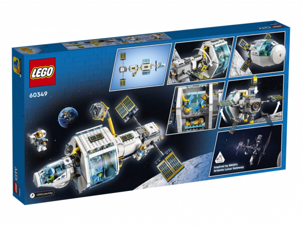 60349 Lego City Лунная космическая станция