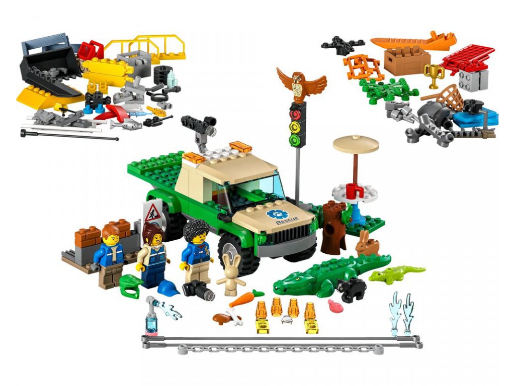 60353 Lego City Миссии по спасению диких животных