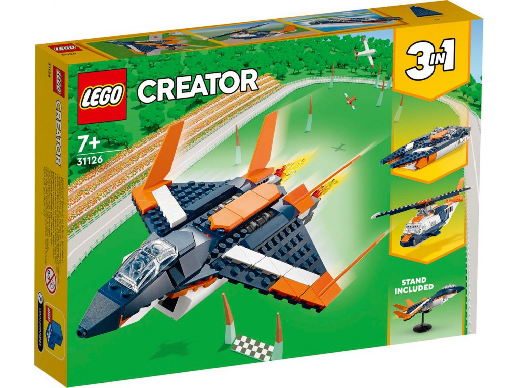 31126 Lego Creator Сверхзвуковой самолёт
