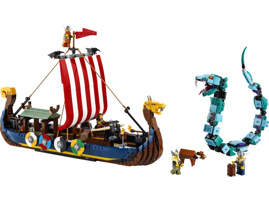 31132 Lego Creator Корабль викингов