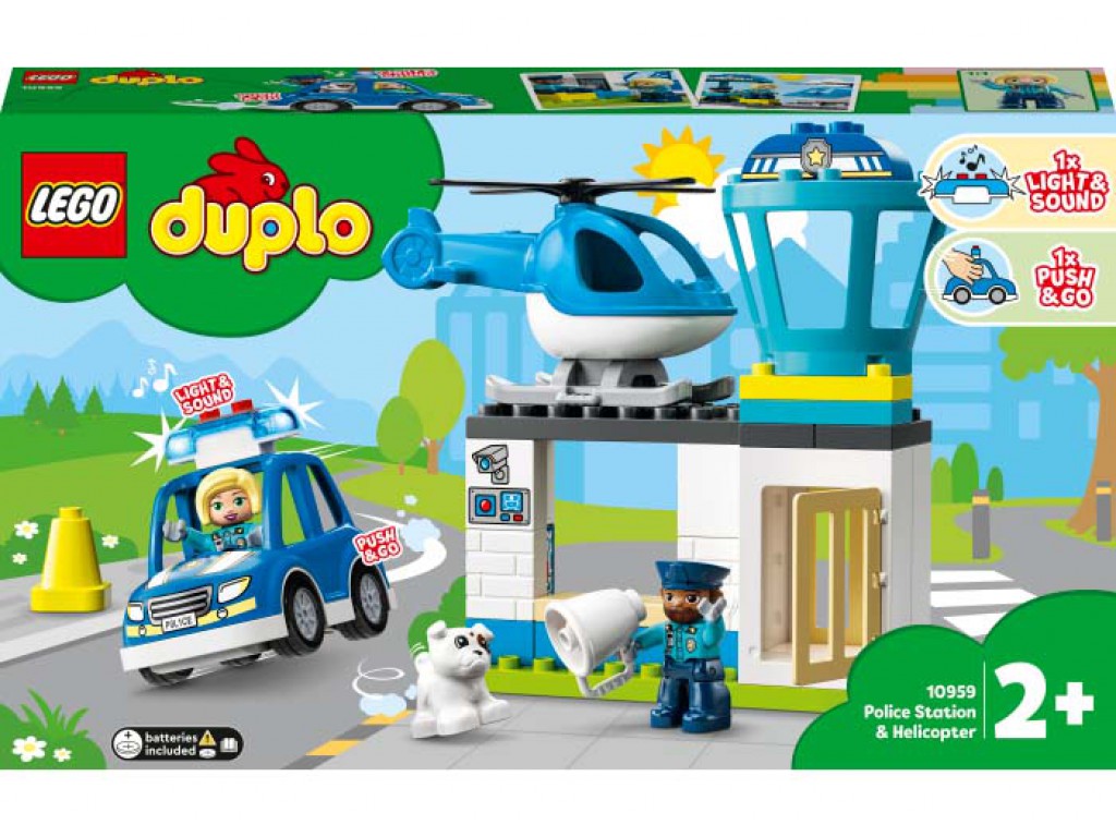 10959 Lego Duplo Полицейский участок и вертолёт