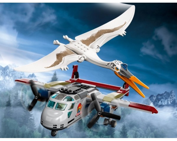 Конструктор LEGO Jurassic World 76947 Кетцалькоатль: нападение на самолёт