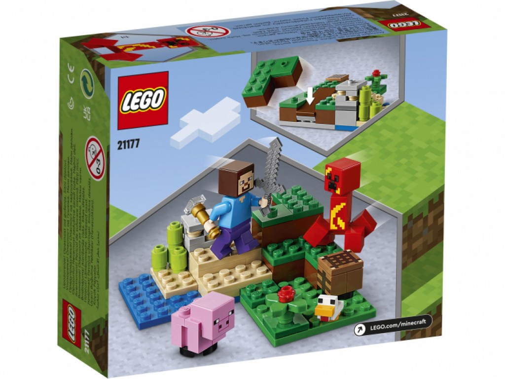 21177 Lego Minecraft Засада Крипера