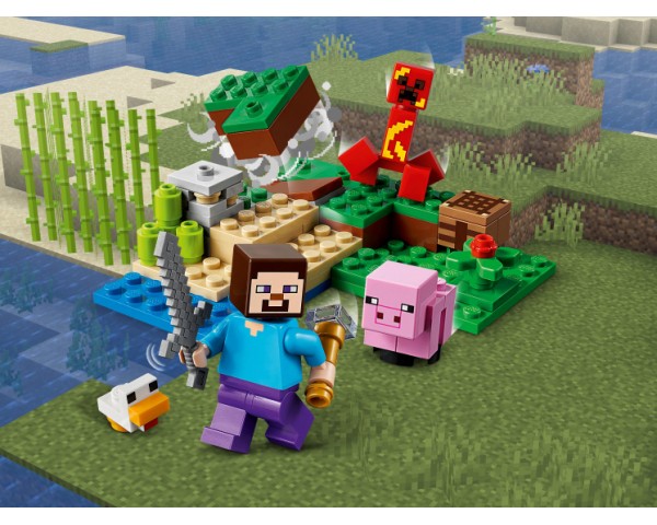 21177 Lego Minecraft Засада Крипера