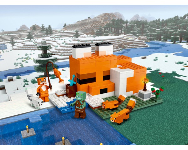 21178 Lego Minecraft Лисья хижина