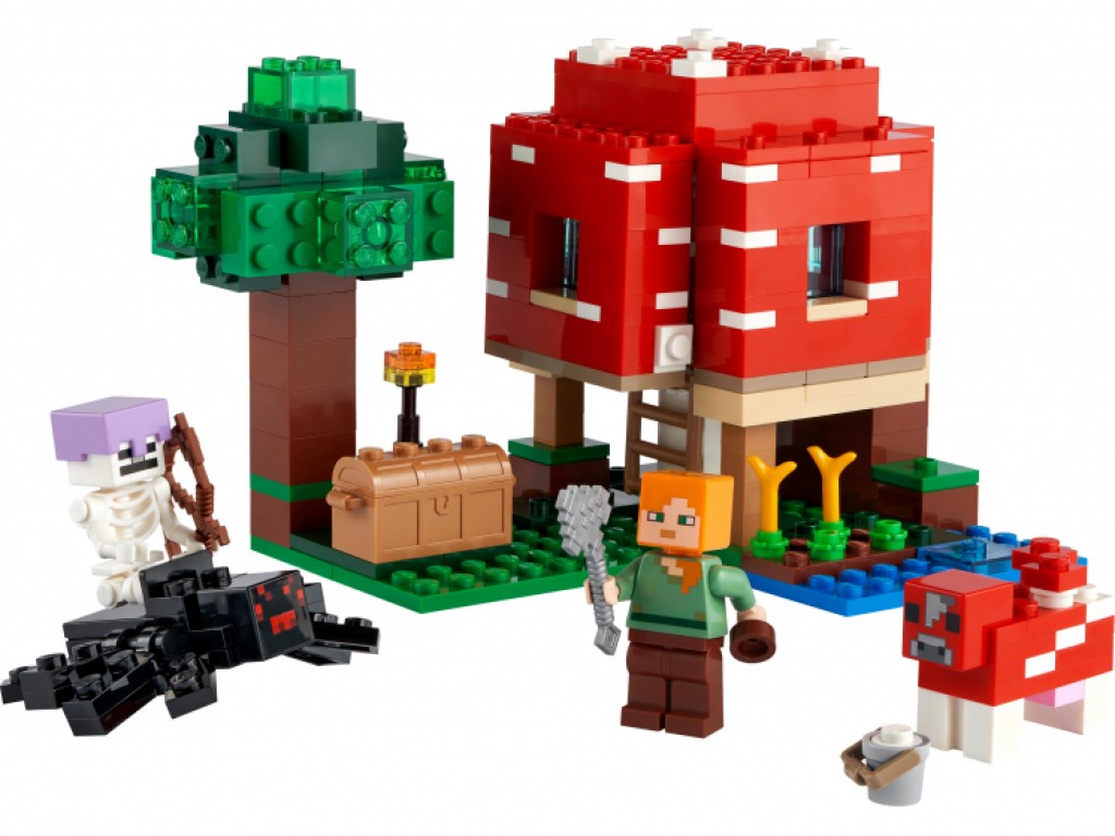 21179 Lego Minecraft Грибной дом