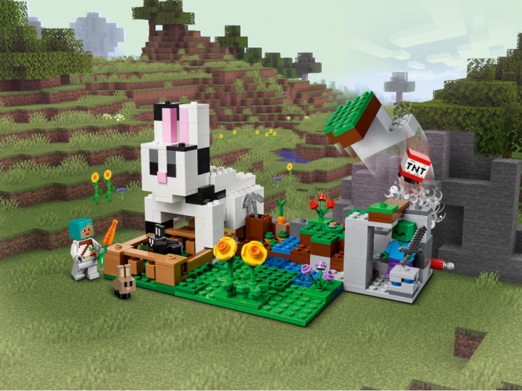 21181 Lego Minecraft Кроличье ранчо