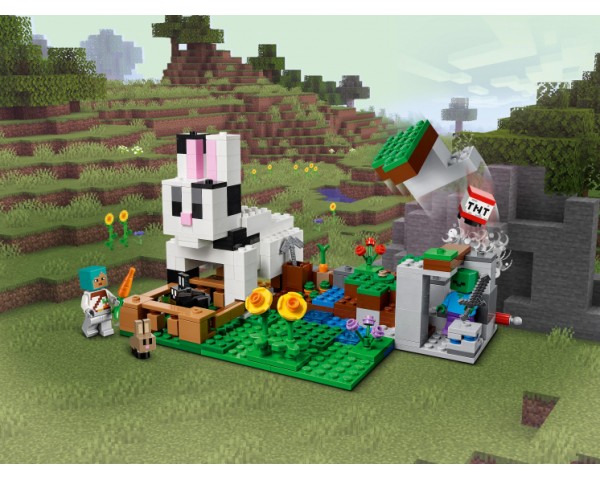 21181 Lego Minecraft Кроличье ранчо