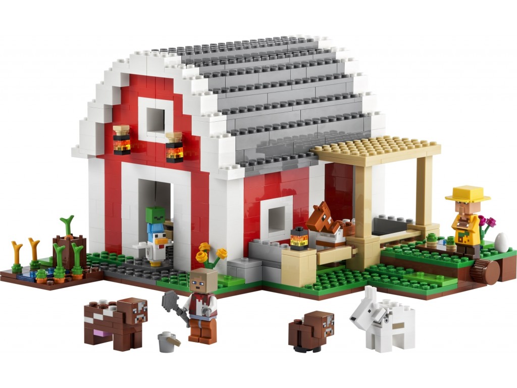 21187 Lego Minecraft Красный Амбар