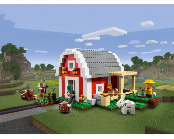 21187 Lego Minecraft Красный Амбар