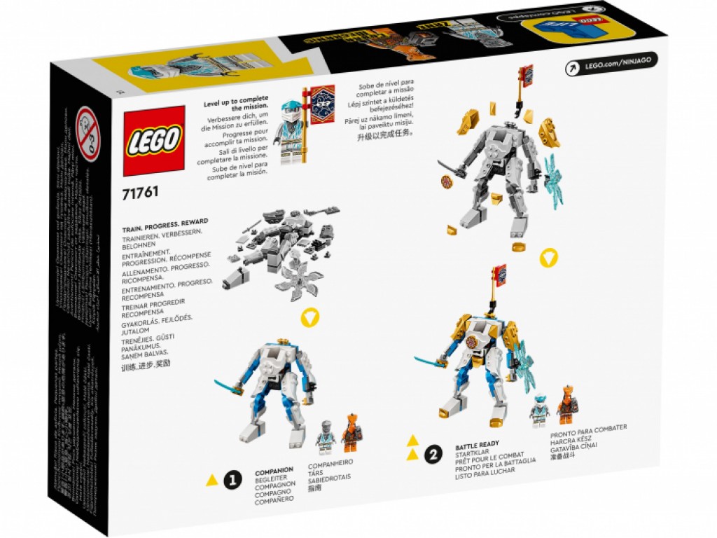 71761 Lego Ninjago Могучий робот ЭВО Зейна