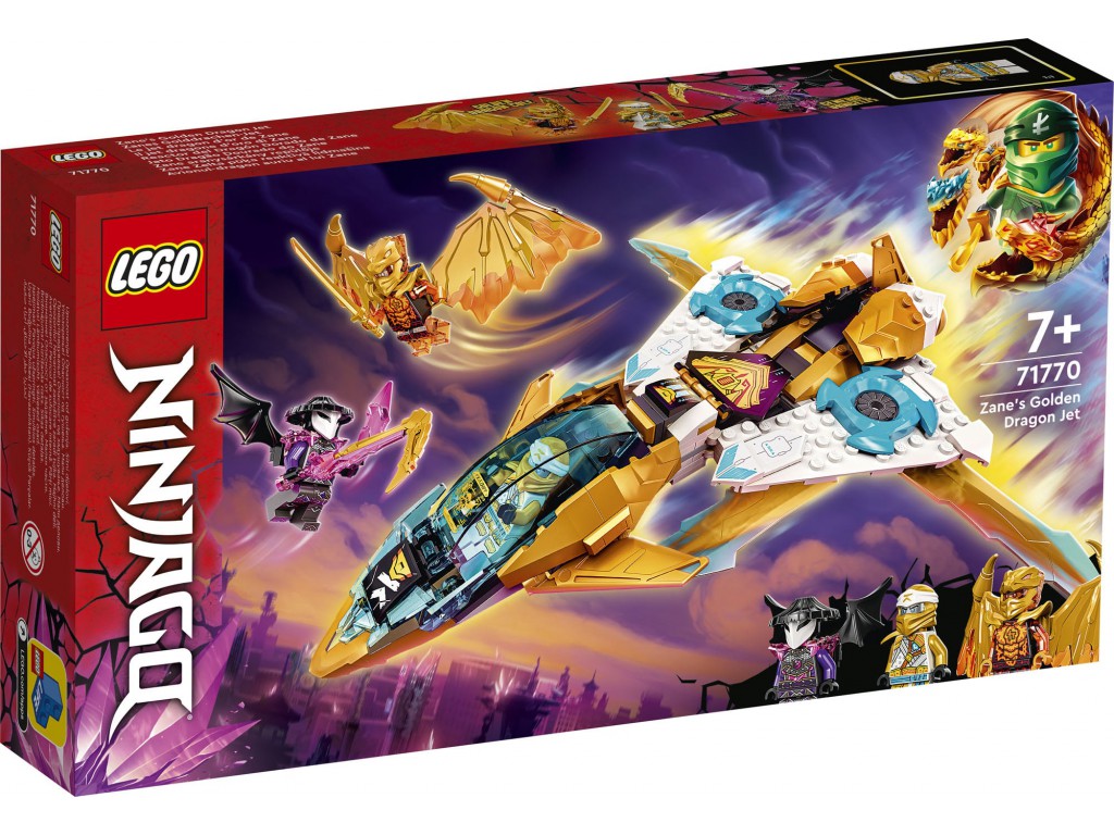 71770 Lego Ninjago Золотой реактивный дракон Зейна
