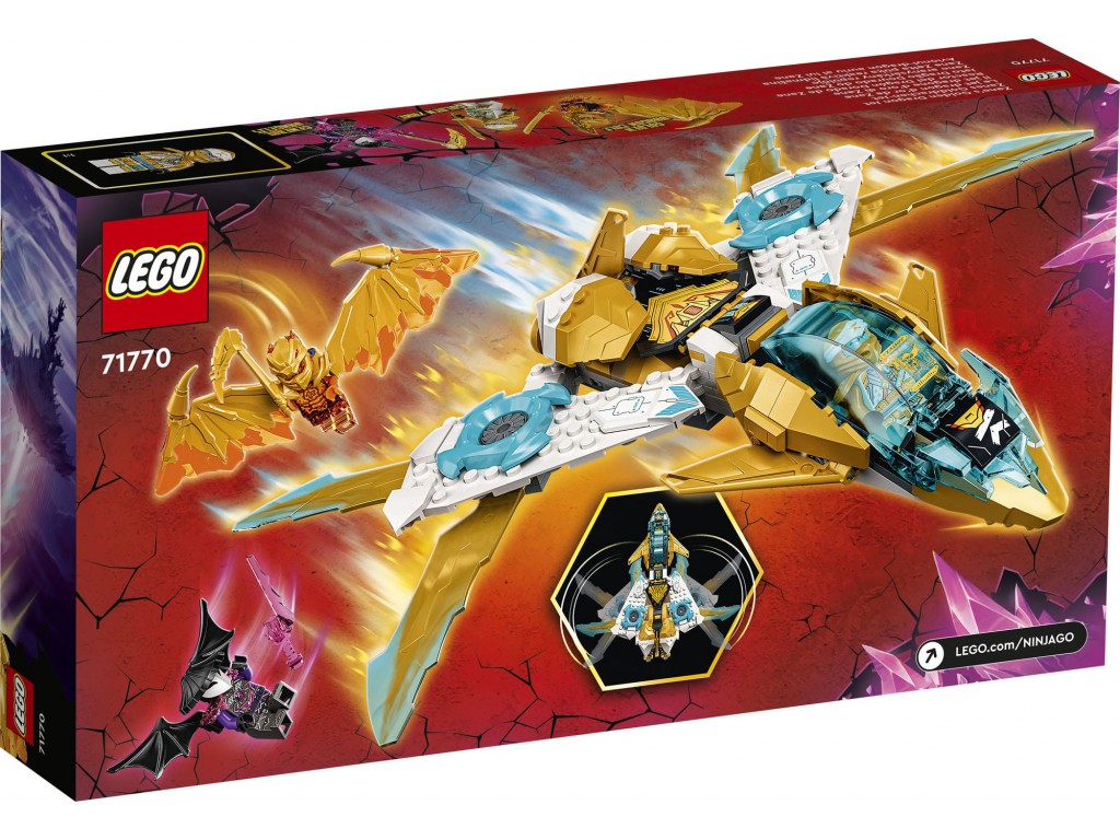 71770 Lego Ninjago Золотой реактивный дракон Зейна