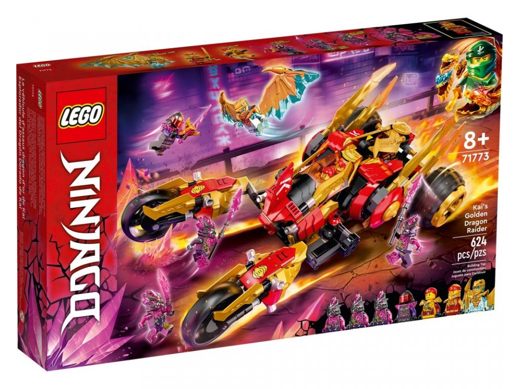 71773 Lego Ninjago Золотой налетчик драконов Кая
