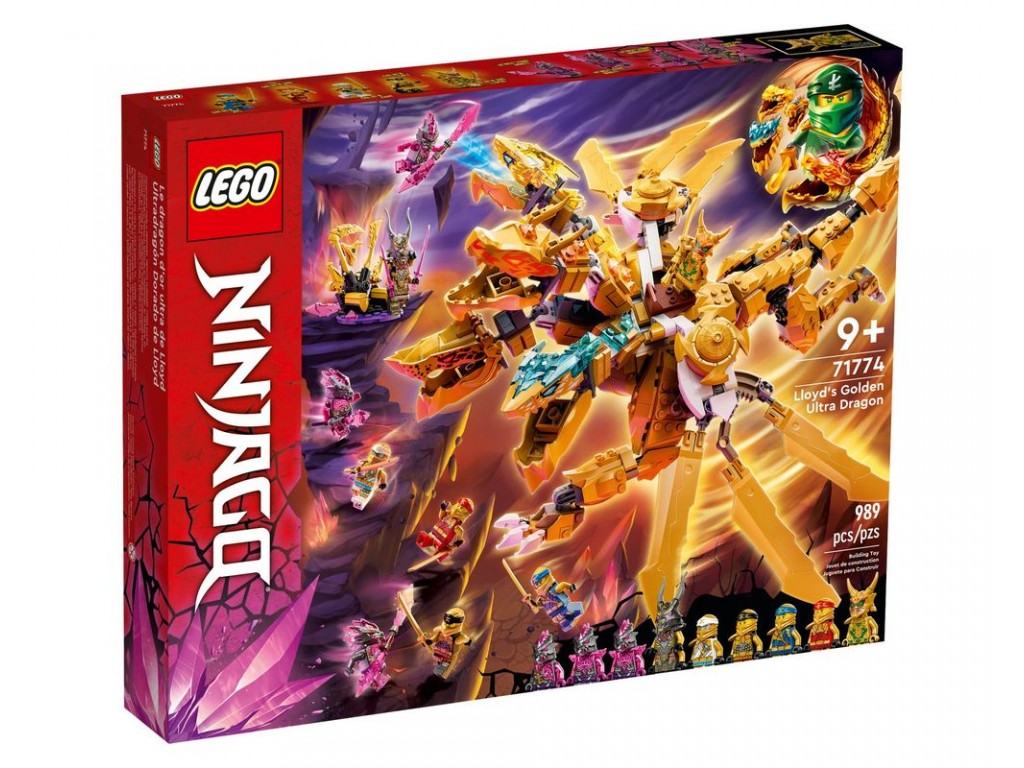71774 Lego Ninjago Ультра золотой дракон Ллойда