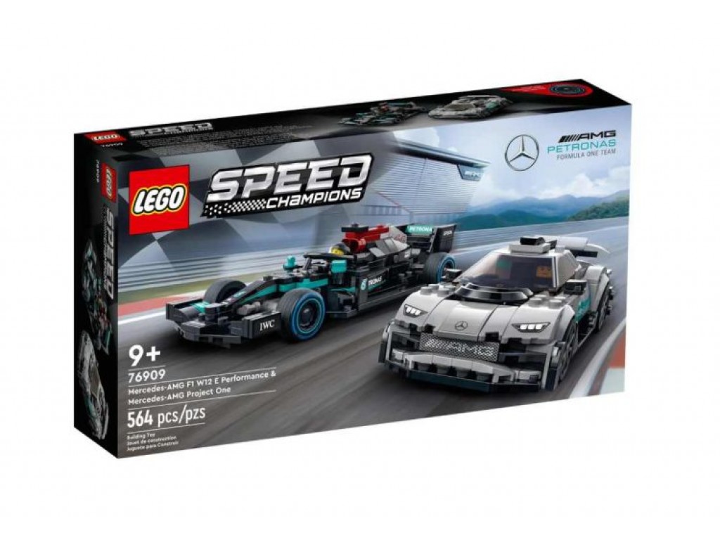 76909 Lego Speed Champions Mercedes-AMG F1 W12 E Performance и Mercedes-AMG Project One