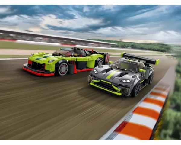 76910 Lego Speed Champions Aston Martin Valkyrie AMR Pro и Aston Martin Vantage GT3