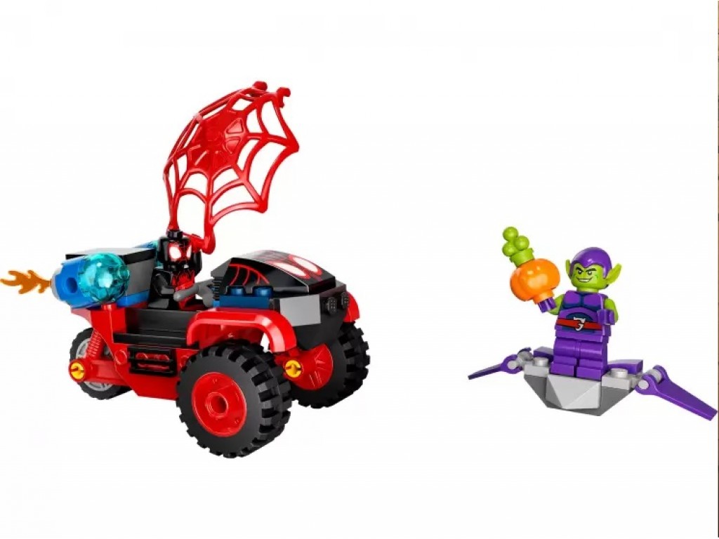 Конструктор LEGO Spidey and Amazing Friends 10781 Майлз Моралес: техно-трайк Человека-Паука
