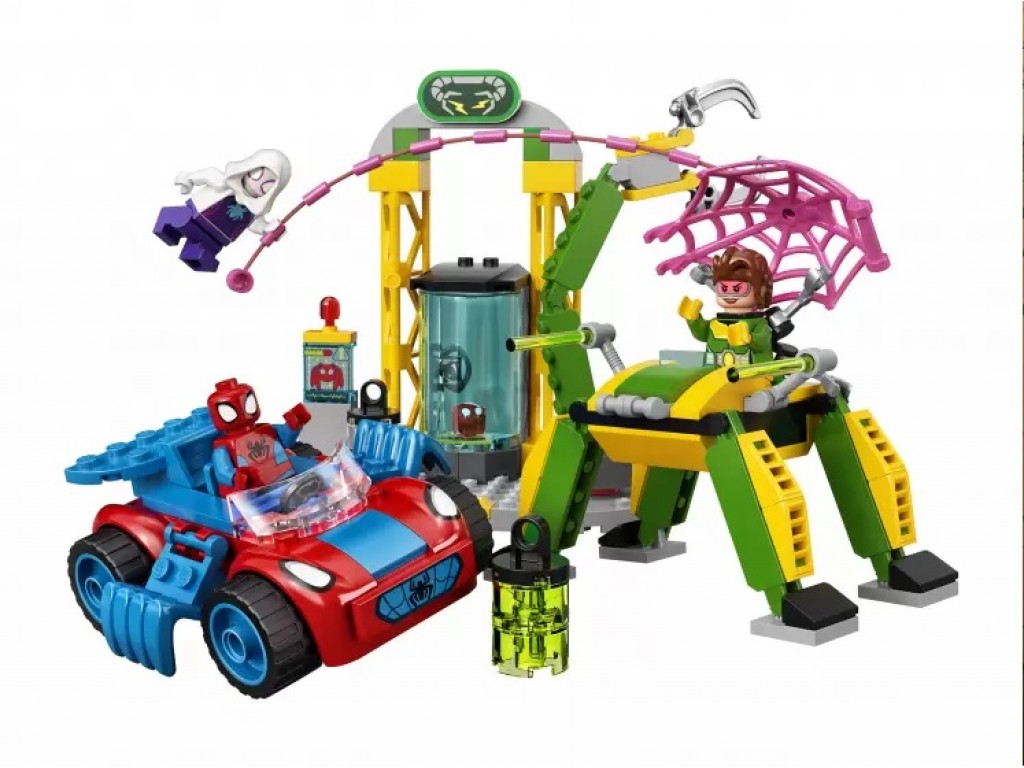 10783 Lego Spidey and Amazing Friends Человек-Паук в лаборатории Доктора Осьминога