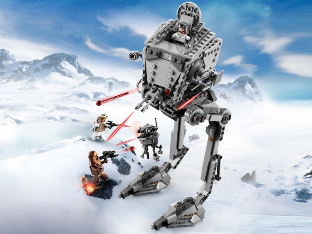 75322 Lego Star Wars AT-ST на Хоте