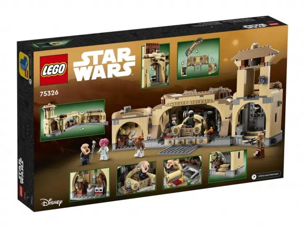 75326 Lego Star Wars Тронный зал Бобы Фетта