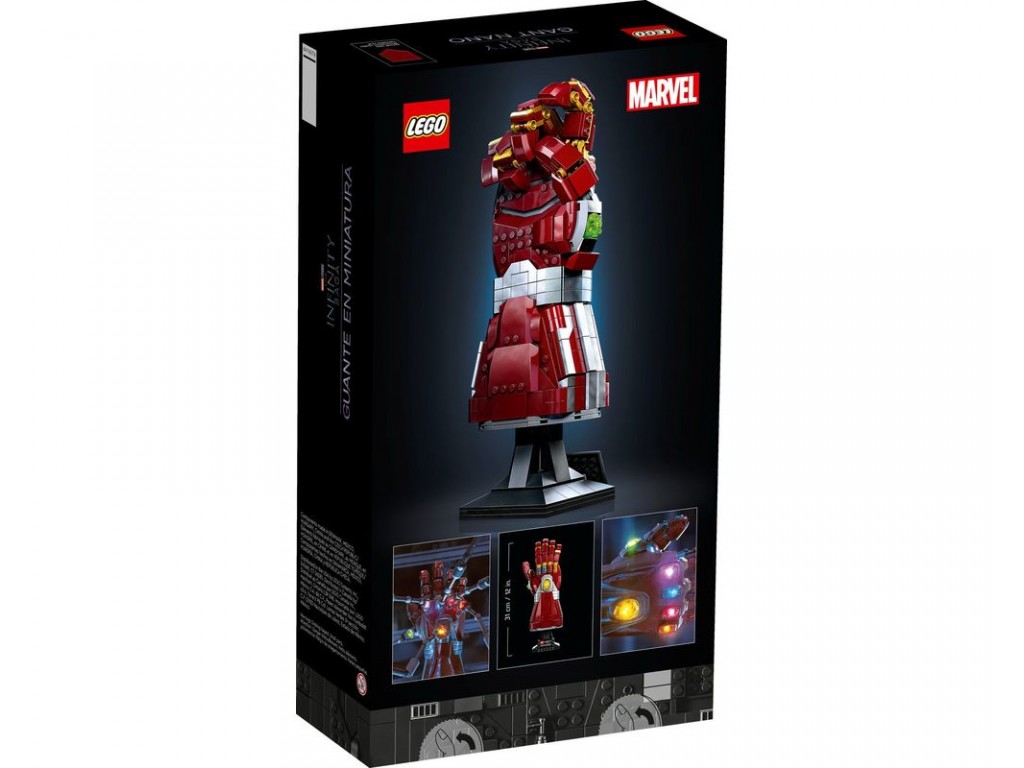 Конструктор LEGO Super Heroes 76223 Нано-перчатка Железного человека
