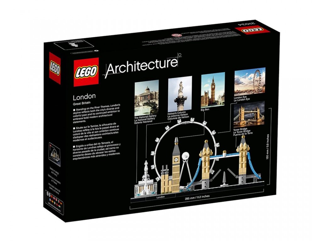 21034 Лондон Lego Architecture