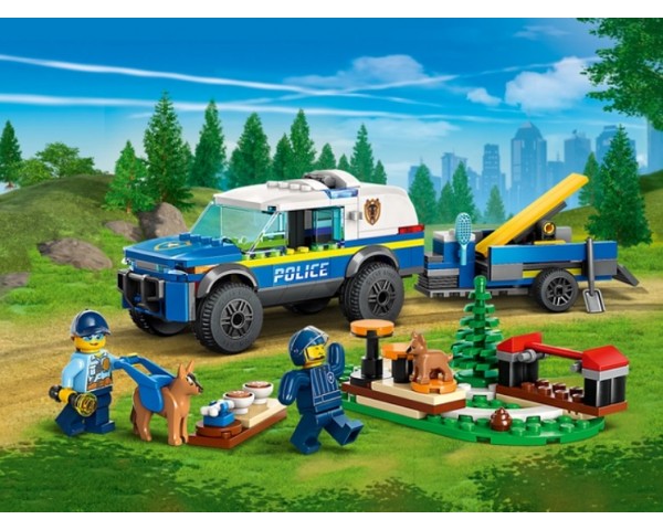 60369 Lego City Дрессировка полицейской собаки на выезде