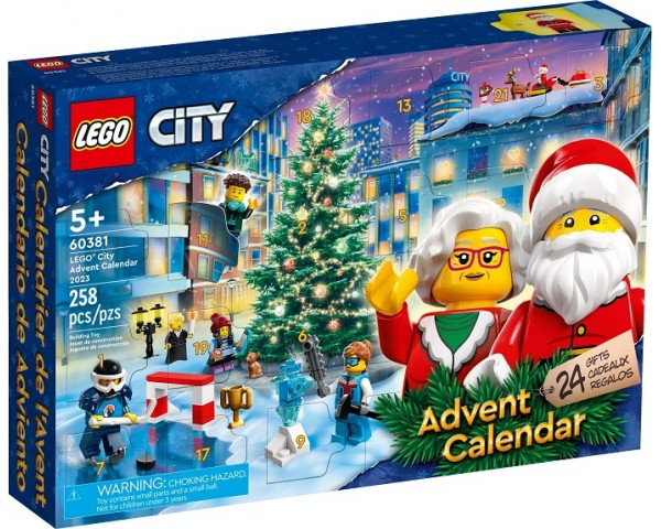 60381 Адвент-календарь LEGO City на 2023 год