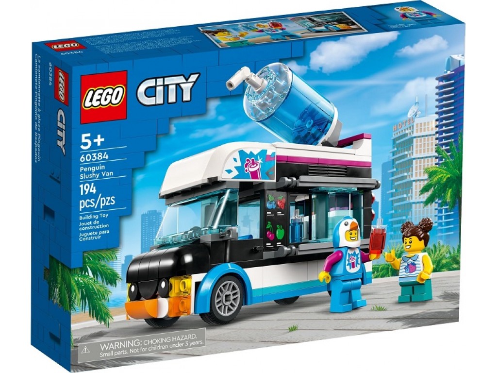 LEGO City 60384 Коктейльный фургон пингвина
