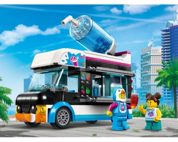 60384 Lego City Коктейльный фургон пингвина