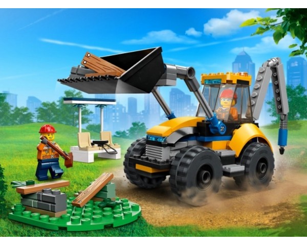 60385 Lego City Строительный экскаватор