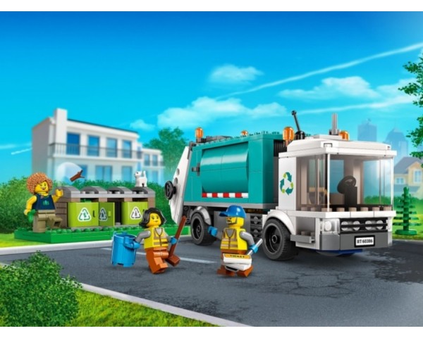 60386 Lego City Грузовик для переработки отходов