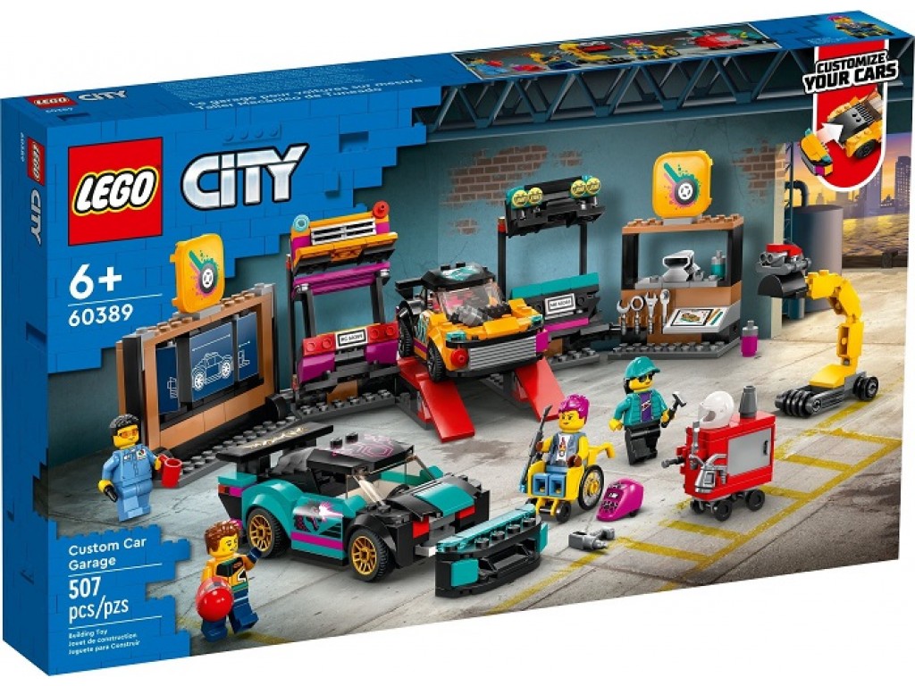 LEGO City 60389 Тюнинг-ателье