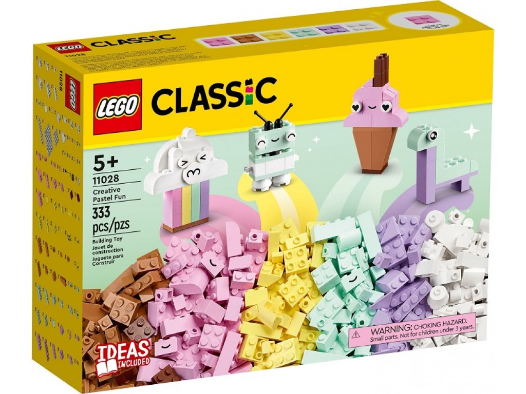 LEGO Classic 11028 Креативное веселье в пастельных тонах