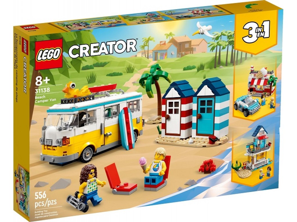 LEGO Creator 31138 Пляжный кемпер фургон