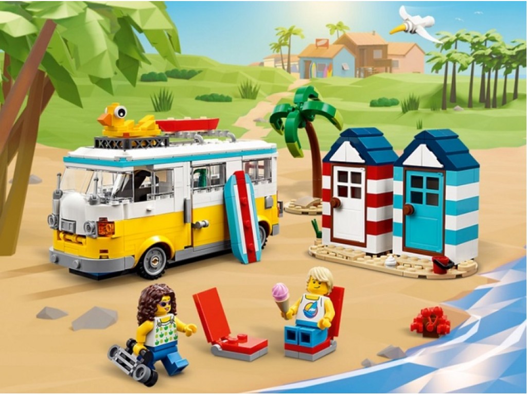 LEGO Creator 31138 Пляжный кемпер фургон