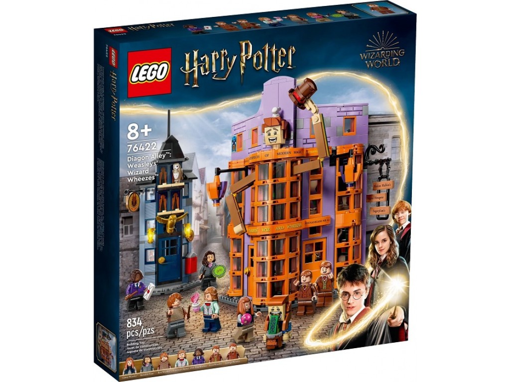 LEGO Harry Potter 76422 Косой переулок: Волшебные хрипы Уизли