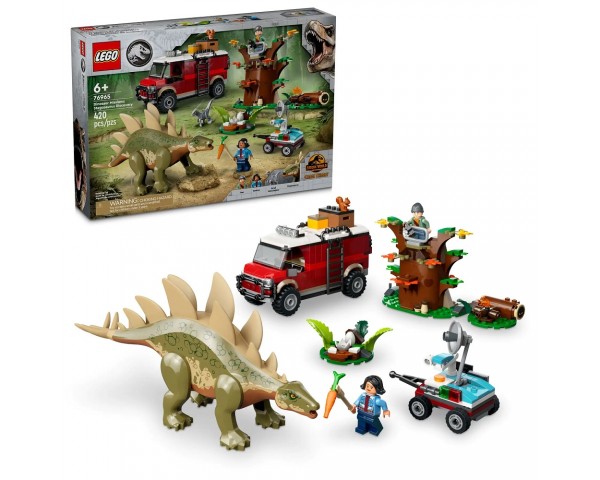 76965 Lego Jurassic World Диномиссии: открытие стегозавра