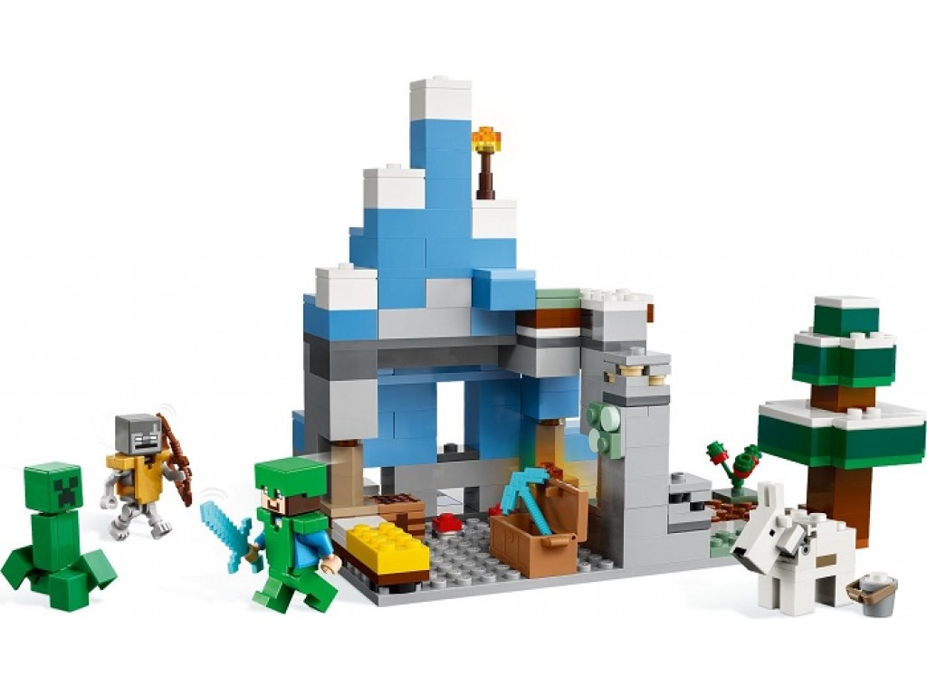 LEGO Minecraft 21243 Оледенелые вершины