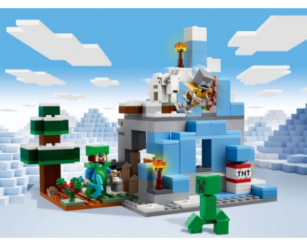 21243 Lego Minecraft Оледенелые вершины