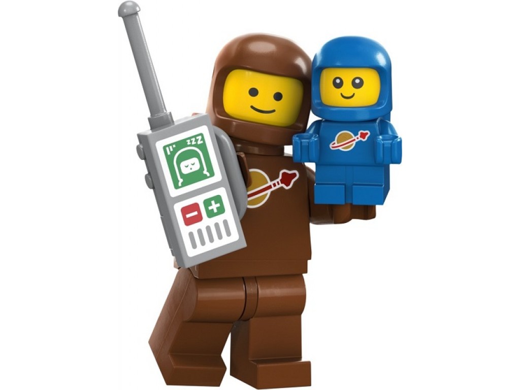 71037 Lego Minifigures Коричневый астронавт и космонавт